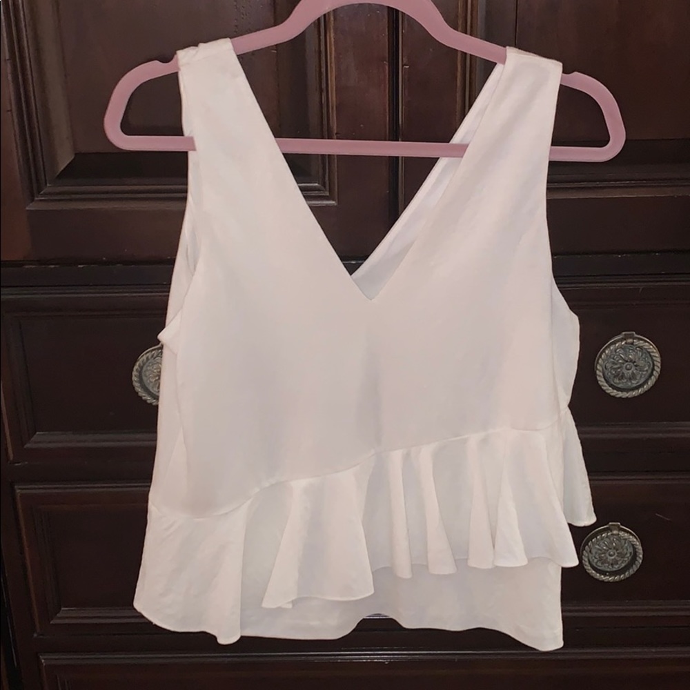 White Giannni Bini tank top
